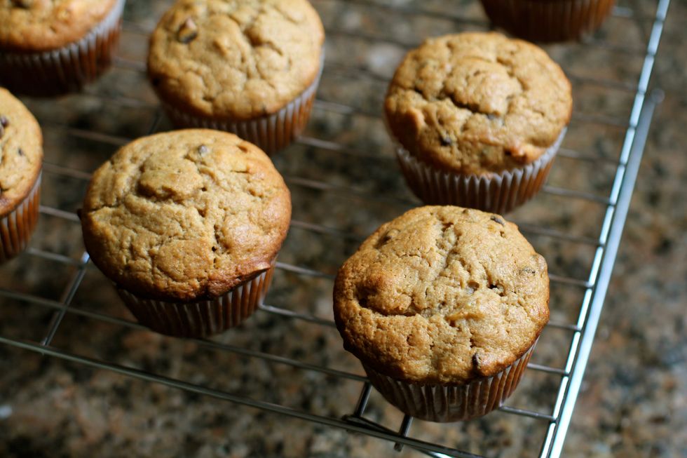 Recipe: Banana Peanut-Butter Muffins