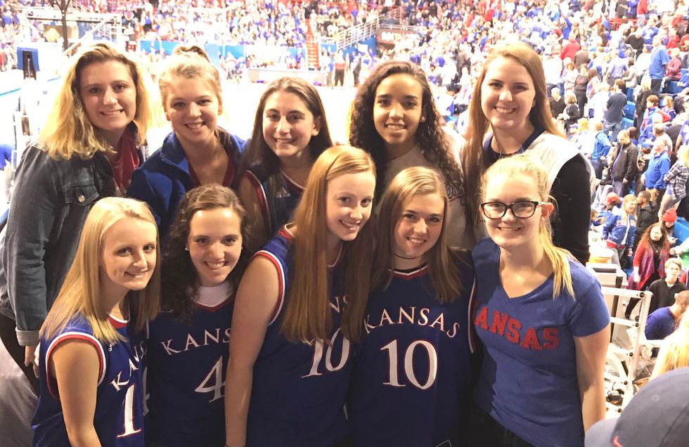 ‘Rock Chalk’ Takes On A Whole New Meaning For KU Students During March Madness