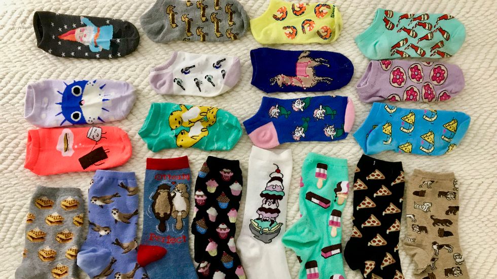 I Swear I'm Not Crazy, But My Socks Sure Are