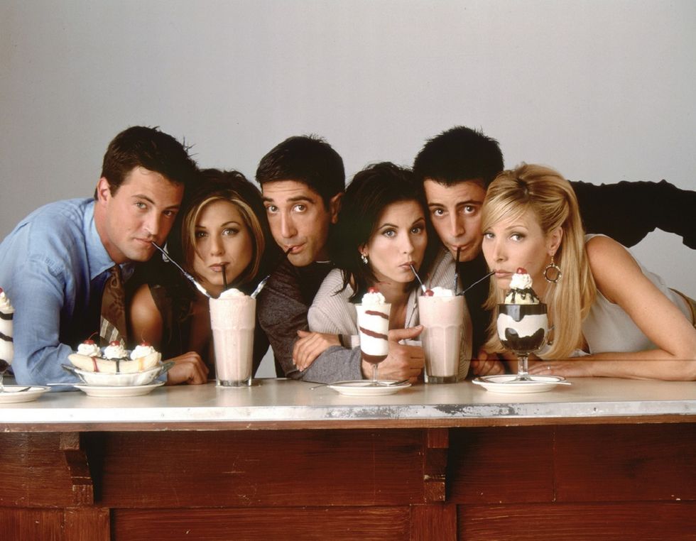 The 7 Stages Of Late Night Studying Told By "Friends" Gifs