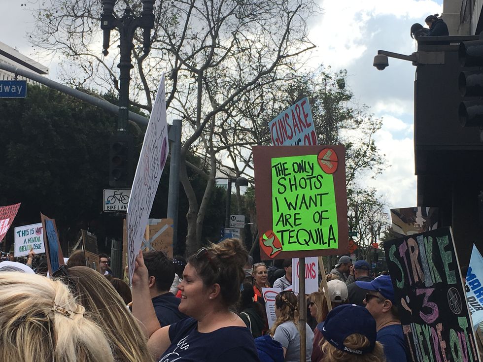 10 Of The Best Signs From LA's March For Our Lives