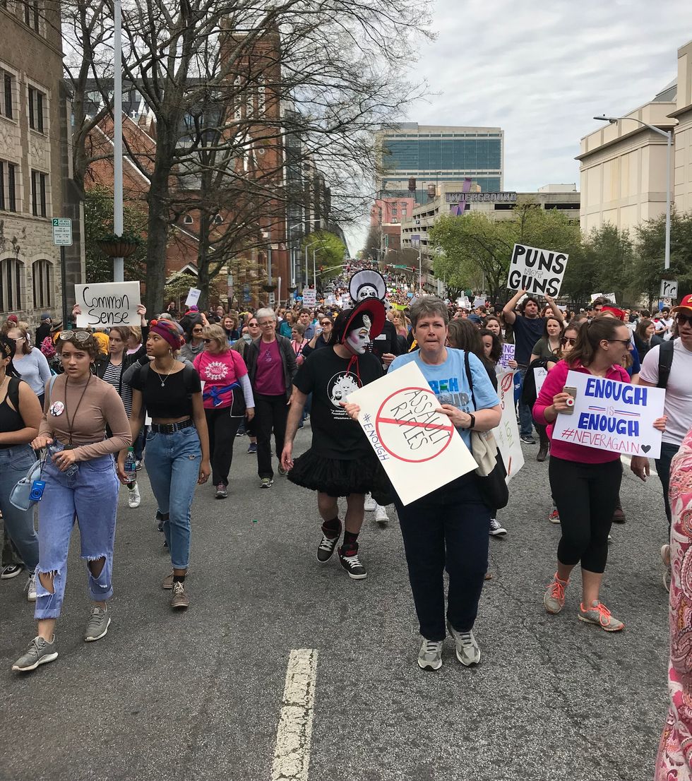 I Marched With Fellow Atlanta Students To Advocate For Gun Control In The National March For Our Lives Event