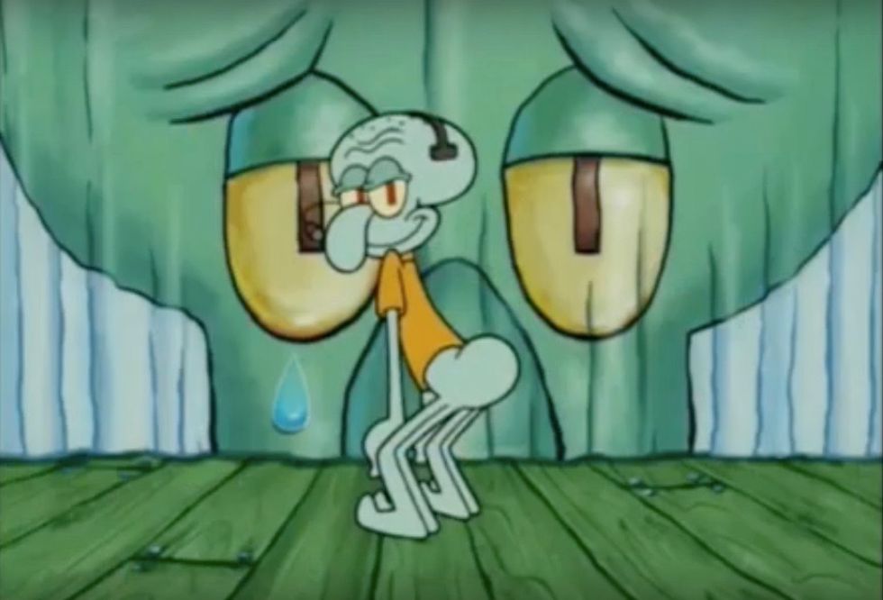 The Month Before Summer Break As Told By Squidward Tentacles