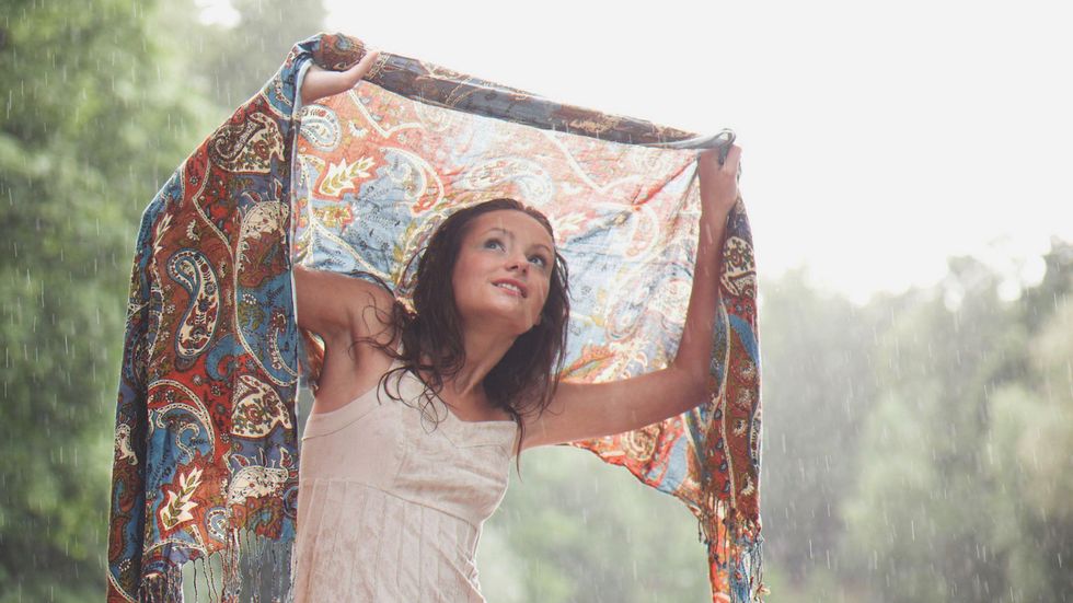 50 Things I'd Rather Be Stuck Doing Than Be Stuck In The Rain And Be Dressed For The Sun