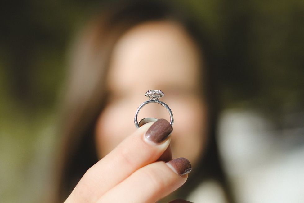 I Wore My Divorced Parents' Engagement Ring For A Year