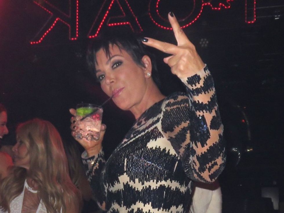19 Times Kris Jenner Behaved Like A Typical College Student