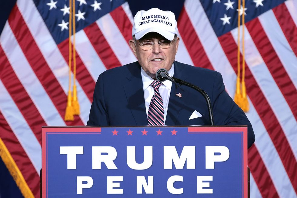 Rudy Giuliani Joins Trump's Legal Team