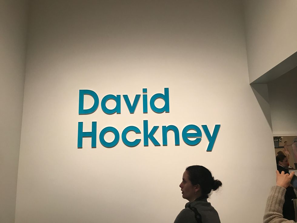 David Hockney At The Met: A Photo Essay
