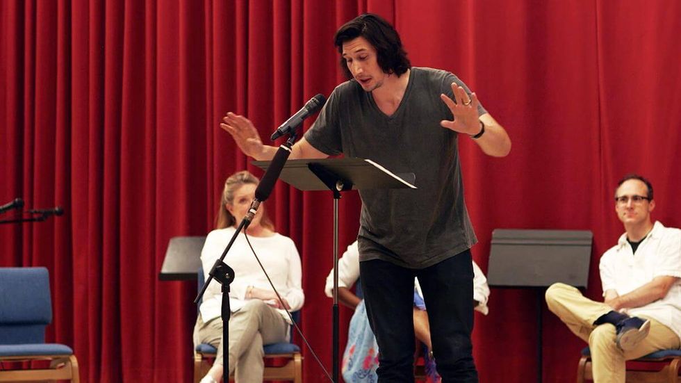 How Is Adam Driver, Marine Turned Actor, Giving Vets A Voice Through Theater?