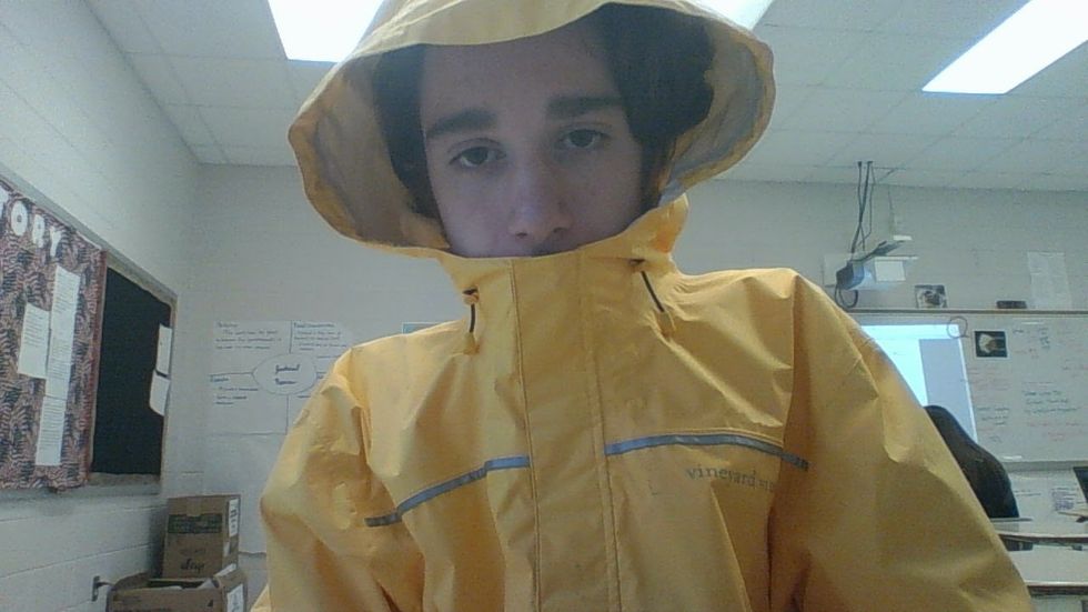5 Characters I Look Like When I Wear My Yellow Rain Jacket