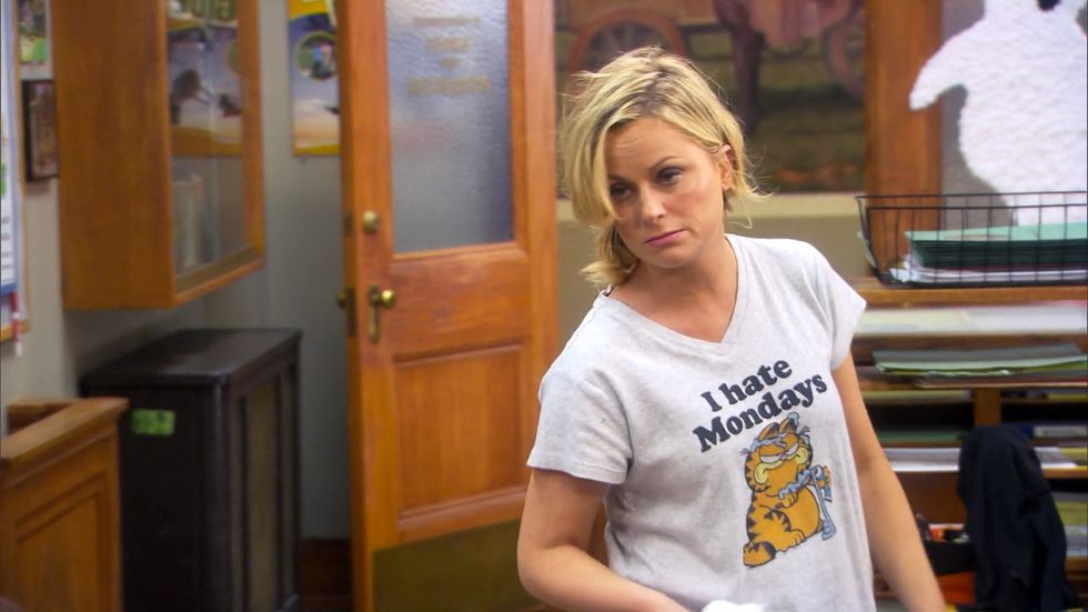 12 Times Leslie Knope Was Every College Student During Finals