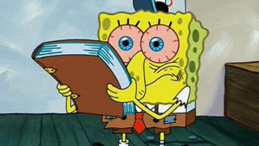 10 Ways You Try (And Fail) To De-Stress During Finals, As Told By SpongeBob