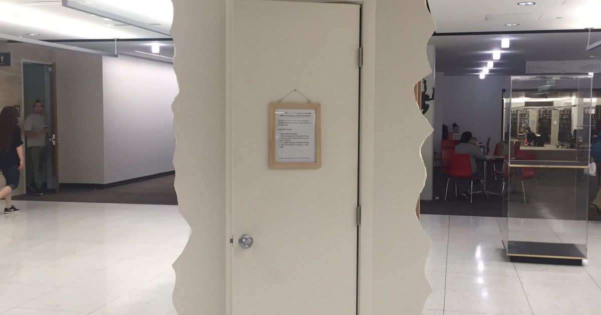 The University Of Utah's Library Has A Cry Closet