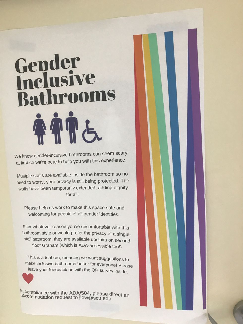 My Dorm Has A Gender-Inclusive Bathroom Now And I Couldn’t Be Happier
