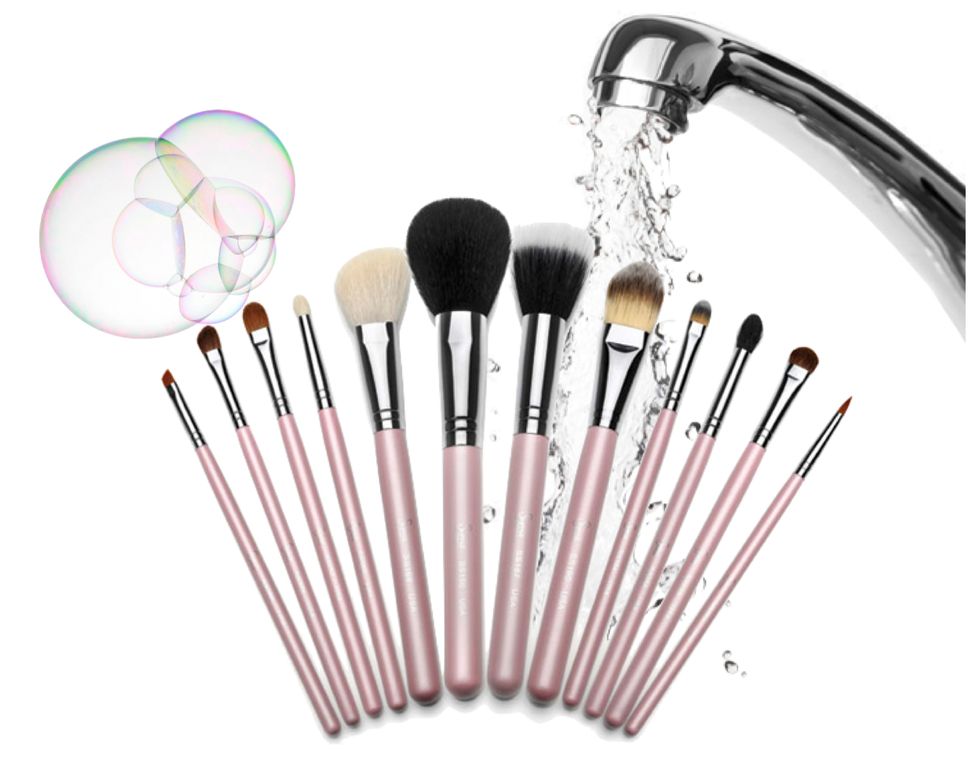 How To Deep Clean Wash Makeup Brushes