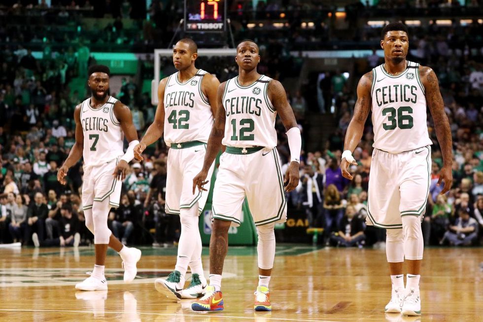 Celtics In Game Six Dominate The Court