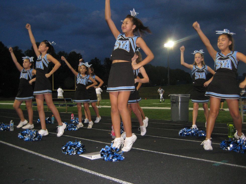 If i could go back to my cheer days i so would...