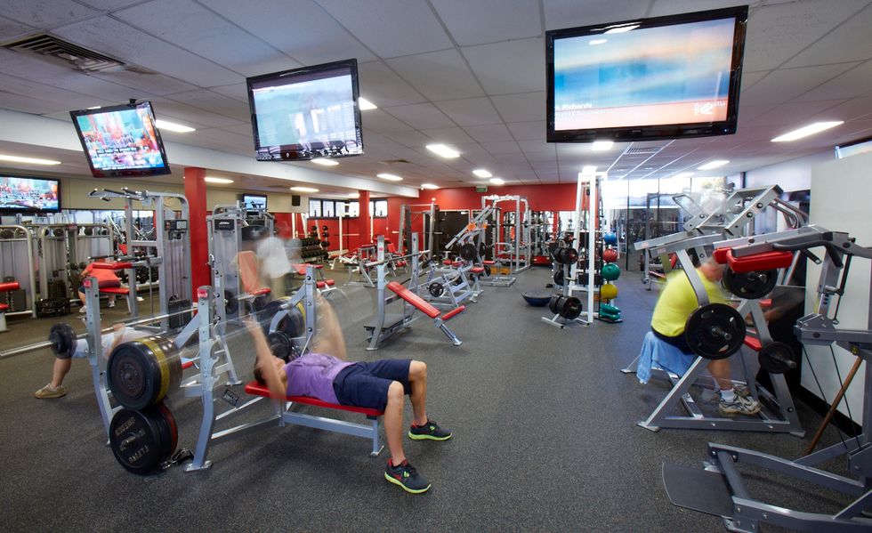 There Is a fine line between Helping And discouraging someone at the gym