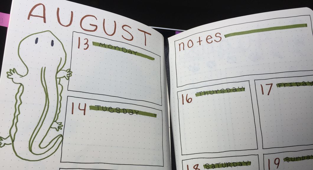 Making A Bullet Journal will give you organization and creativity