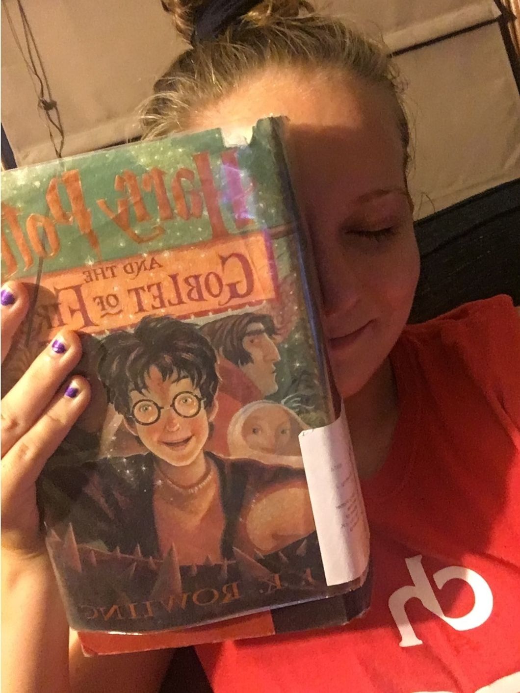 Reading 'Harry Potter' for the first time, and yes, I'm a Slytherin