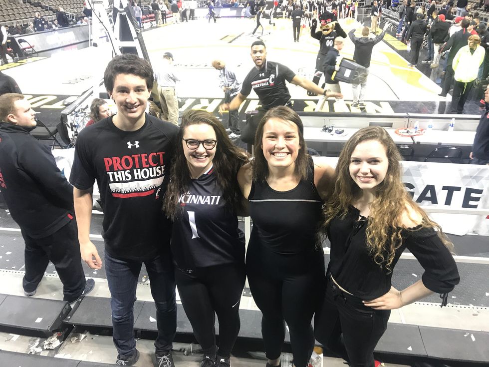 Definitely "Work Work Work Work Work," but remember to have fun Too