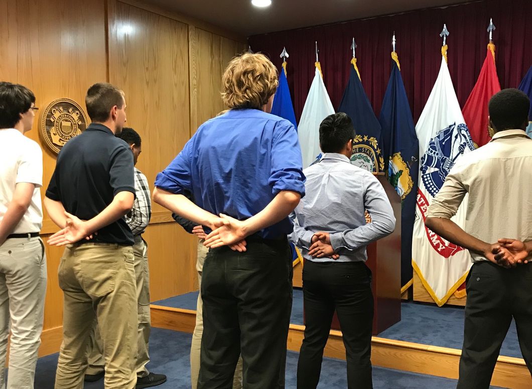 I'm The Proud Sister Of A Soon-To-Be US Marine