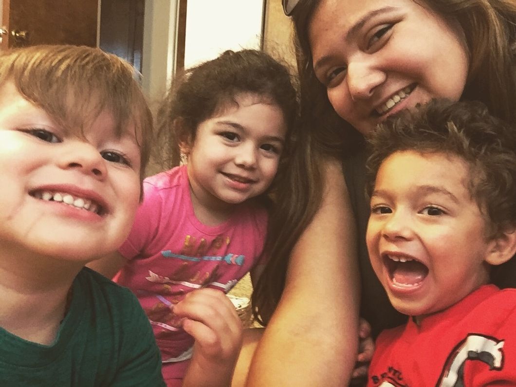 Such a Tender Hallmark moment Meeting my niece and nephews For the First Time