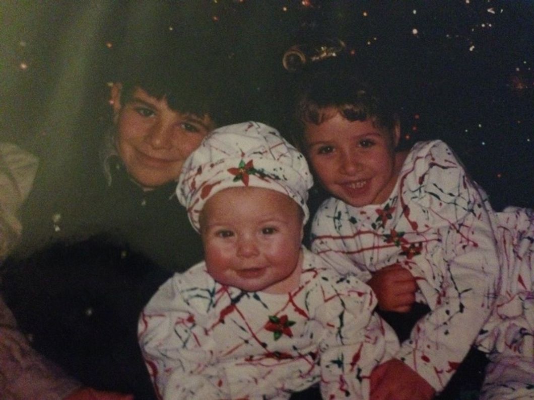 to my older sister as she's Preparing For Motherhood