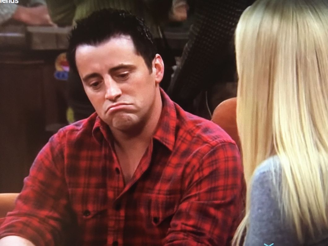 7 Reasons Joey Tribbiani Is Basically Just You On Your Period
