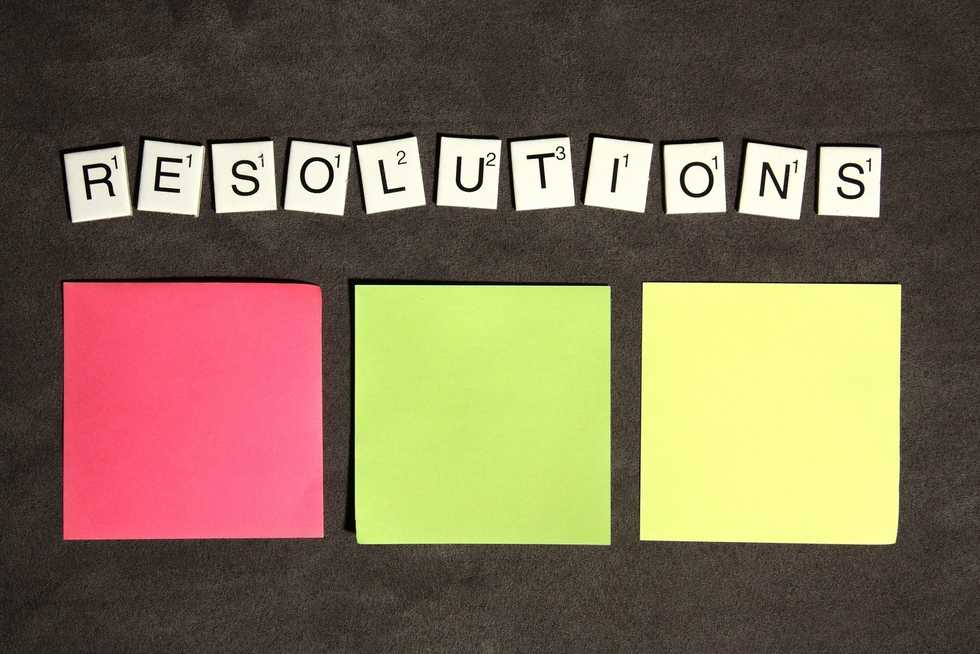 My New Semester Resolutions