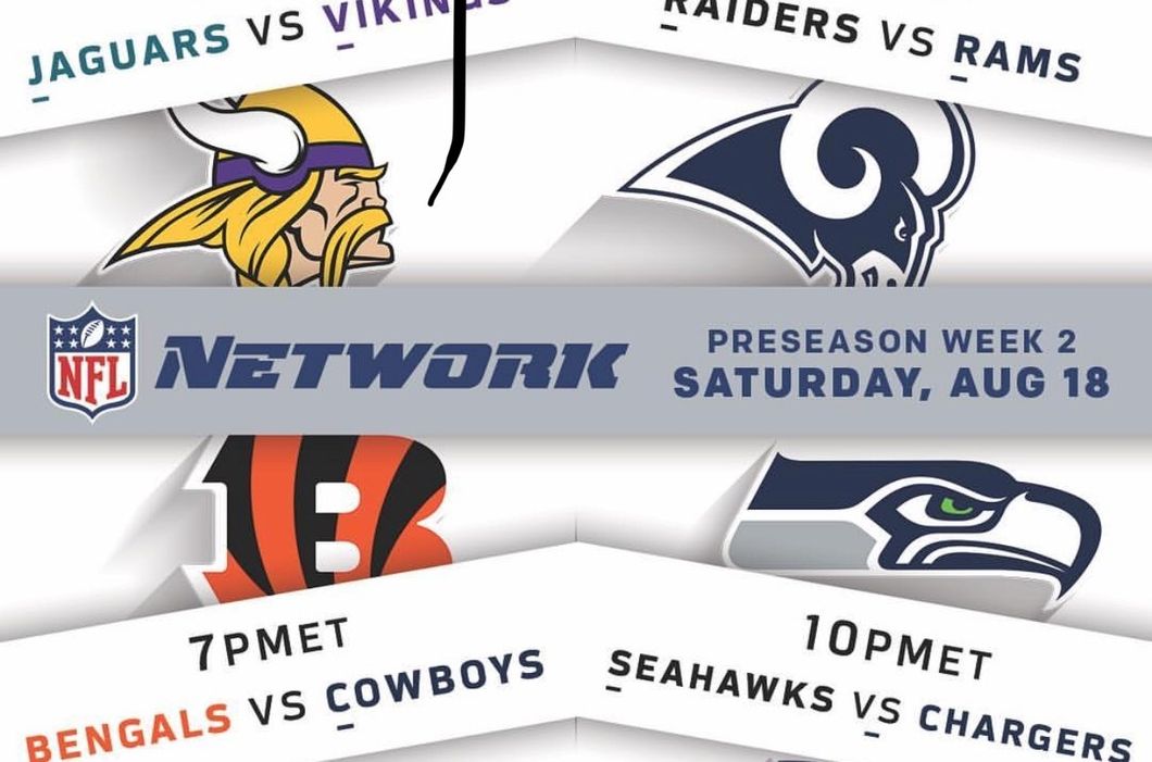 Ladies And Gentleman, NFL Football Is Back