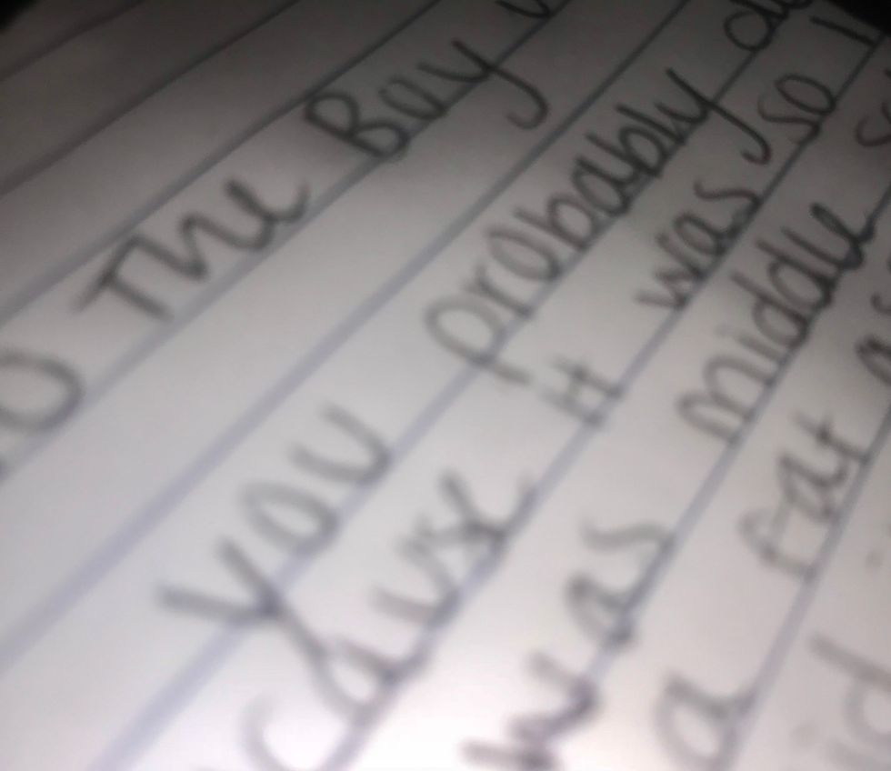 To The Boy Who Called Me Fat