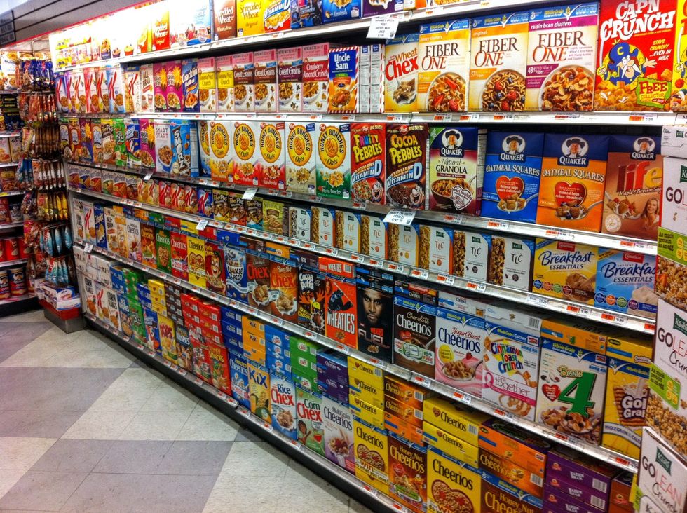 College Majors as Cereals