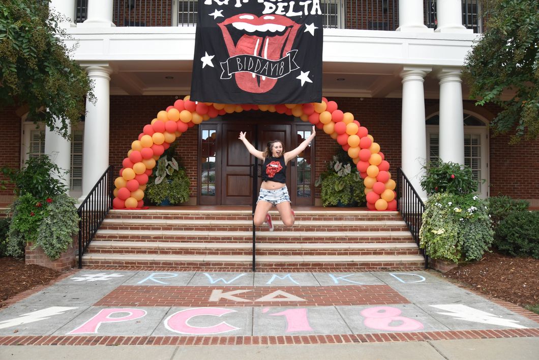 Nothing Beats The Joy Of Getting To Run To Your New Home On Bid Day