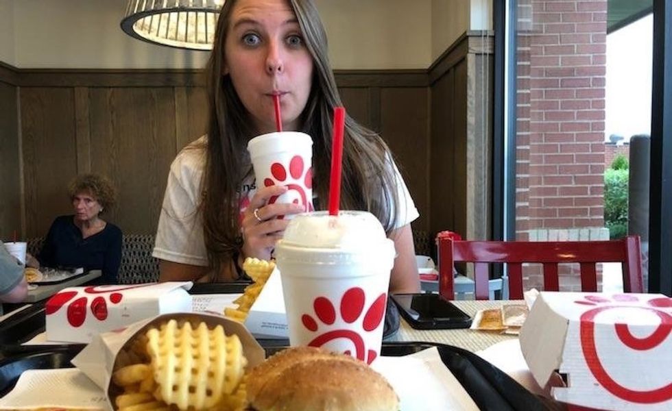 10 Things You Say To Your Roommate Before, During, And After You Two Get Chick-Fil-A