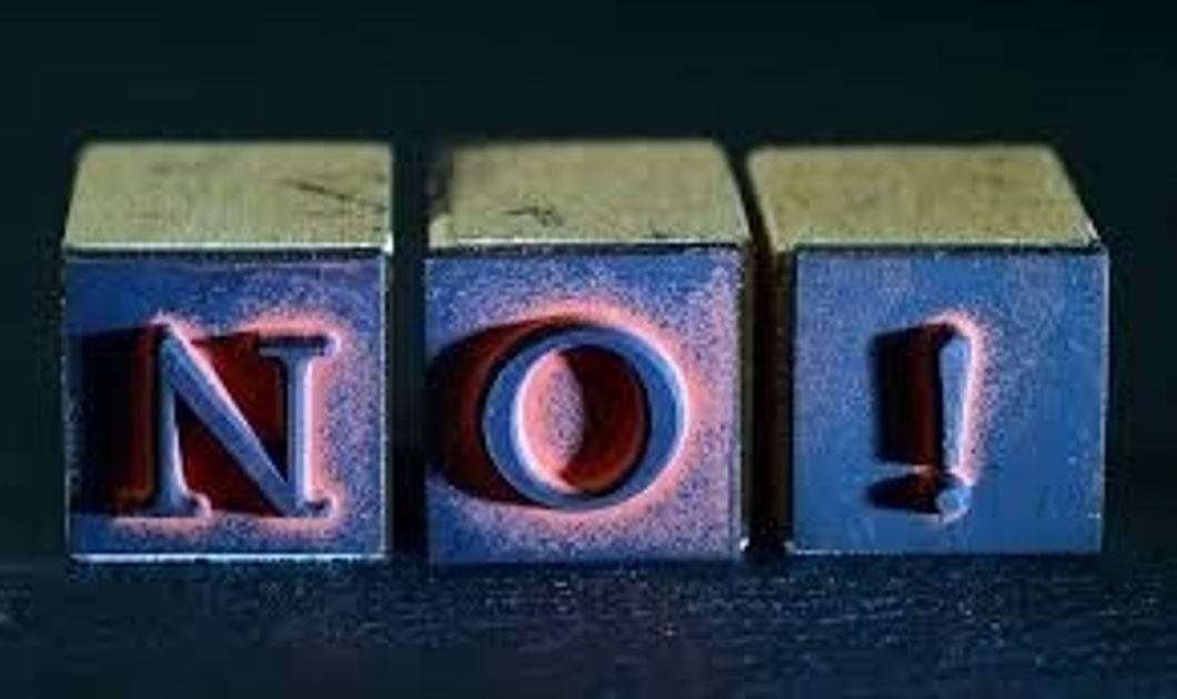 Learn To Say No: Help Yourself, Then Save The World