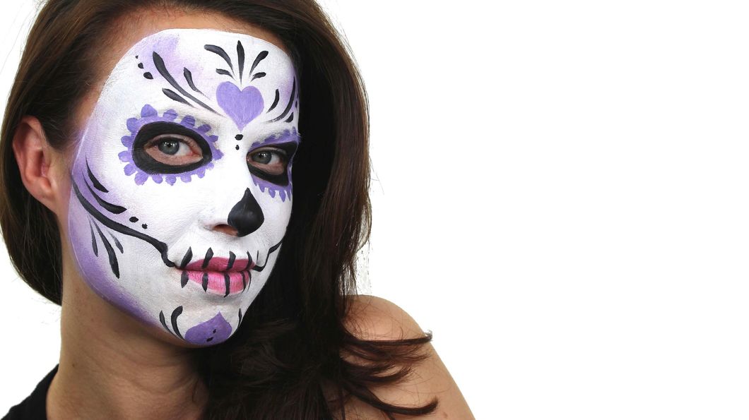 White People, Please Don't Paint A Sugar Skull On Your Face This Halloween