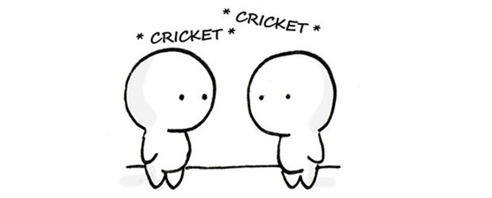 My Daily Protest Against Awkward Silences