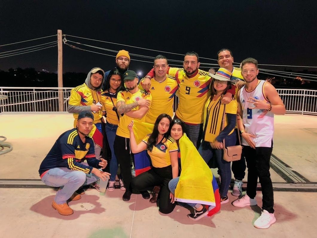 Meeting My Colombian Twitter Family