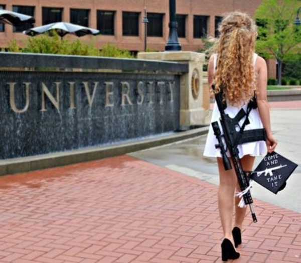 Dear Kaitlin Bennet, If The U.S. Had Common Sense Gun Control, You Would Not Be Allowed To Carry
