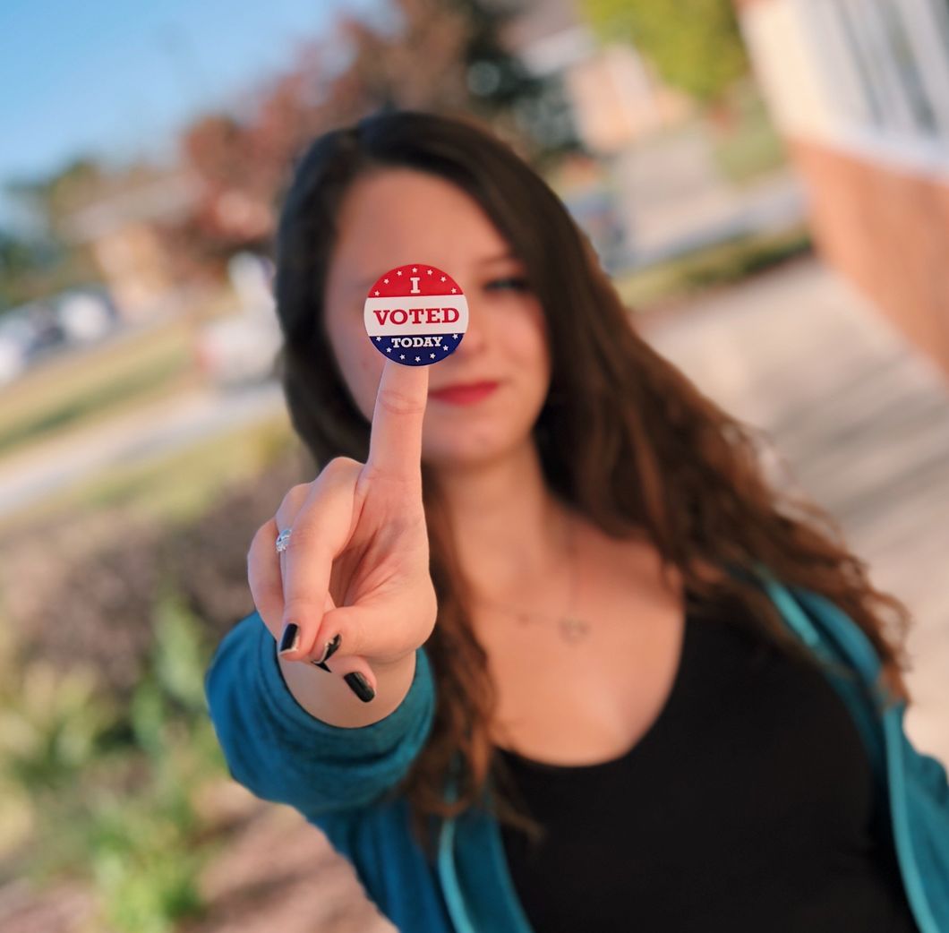 I Vote Because As A Privileged, White, Christian, Cis-Woman, It Is My Responsibility