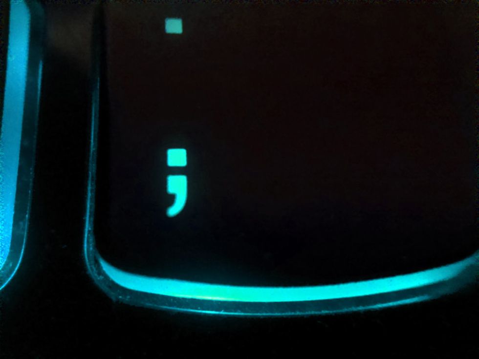 The Semicolon Means More Than Just Its Dictionary Definition, It's A Symbol Of What's To Come