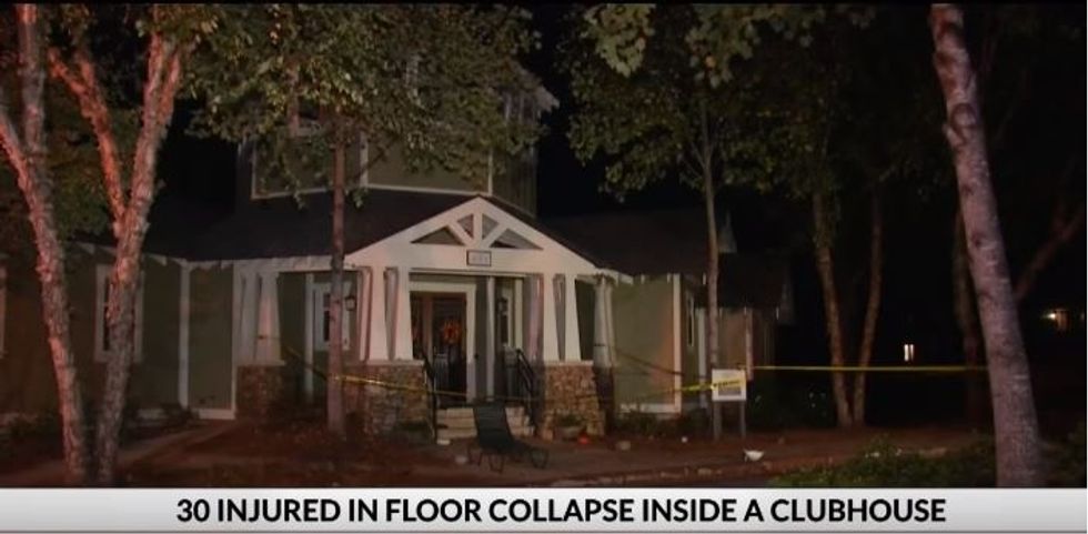 Clubhouse Catastrophe at the Woodlands