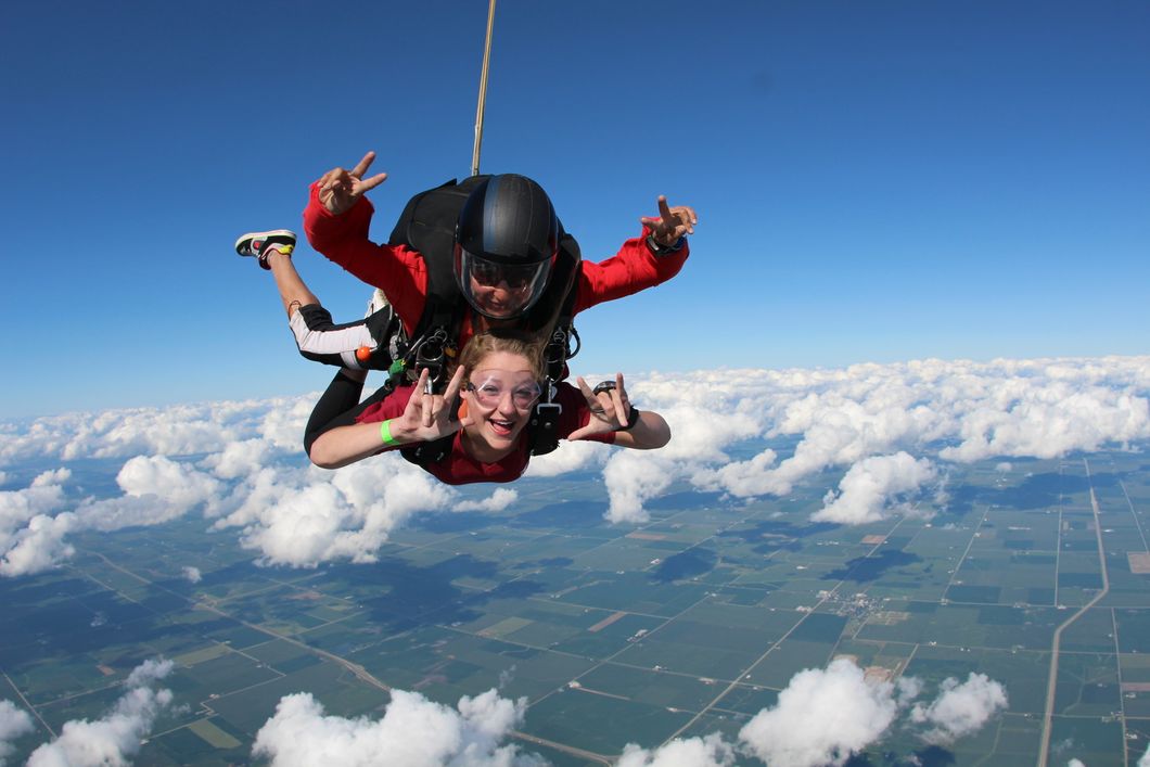 Checking Skydiving Off Of My Bucket List