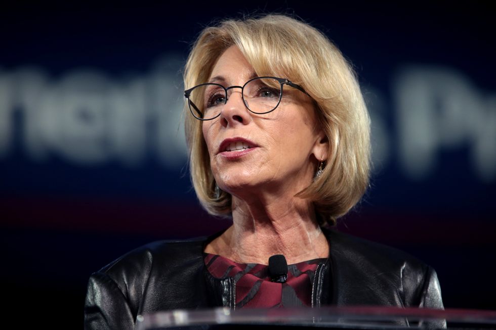 Betsy DeVos' Proposed Title IX Provisions Proves That She Doesn't Care About Survivors of Sexual Violence