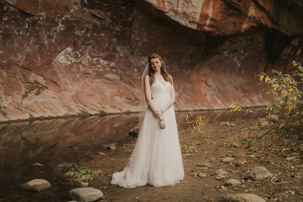 These 9 Brides Share Their #1 Rule When It Comes To Shopping For A Wedding Dress