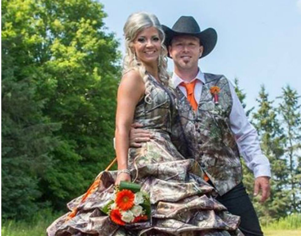 9 Camo Wedding Dresses For the Modern Bride: Thinking Outside The Box