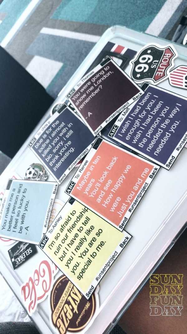 To 'The Unsent Project,' I'm Sending My Love To You