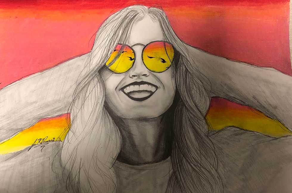 Judy Pierre Captures Women's Beauty In Her Artwork