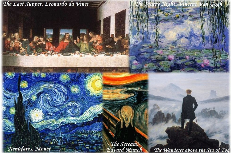 The five most momentous Artworks in the history